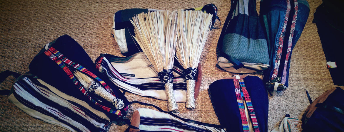 balais berbères - berber brushes - instruments