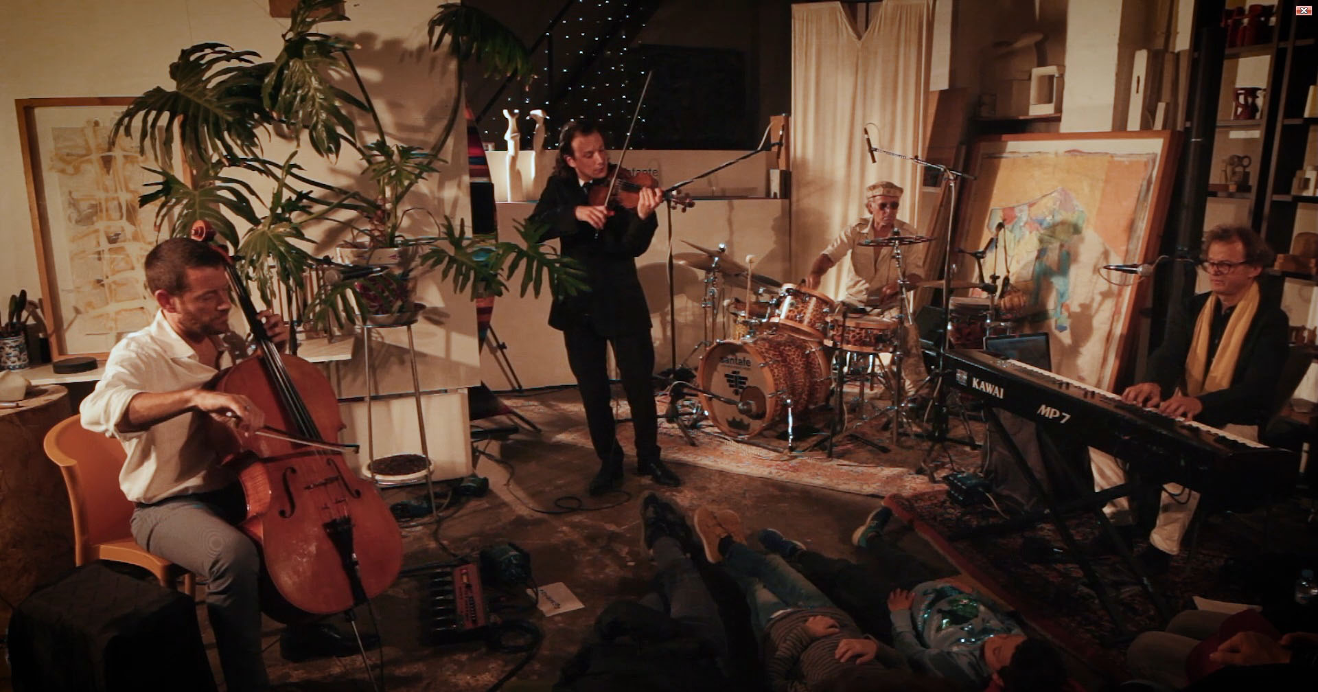 Matthieu Saglio Quartet Live Color Elefante Steve Shehan