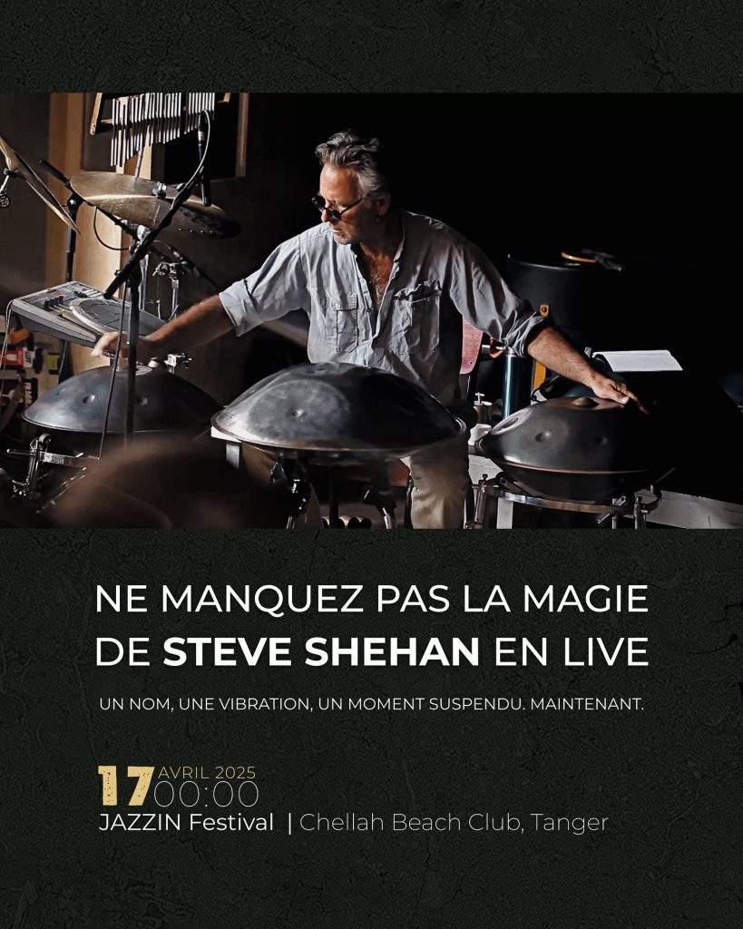 Ne manquez pas la magie de Steve Shehan en live
Un nom, une vibration, un moment suspendu maintenant.
17 avril - 00:00